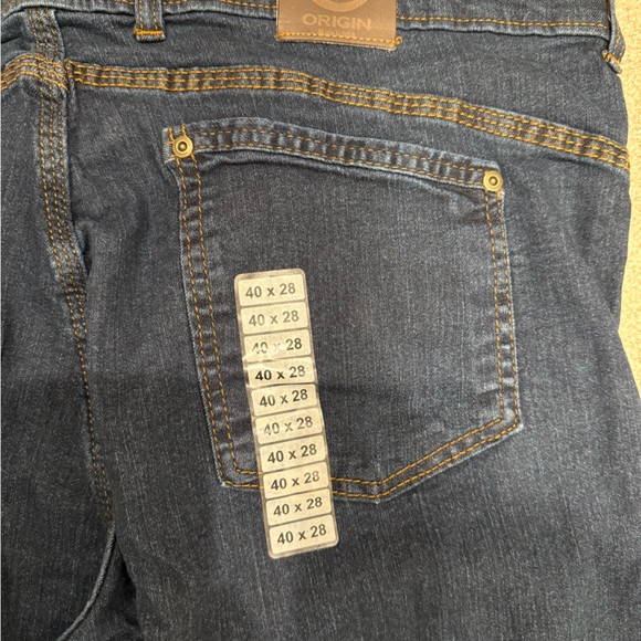 Origin Delta Relaxed Fit Jeans Medium Wash 40x28 NWT - Picture 3 of 4